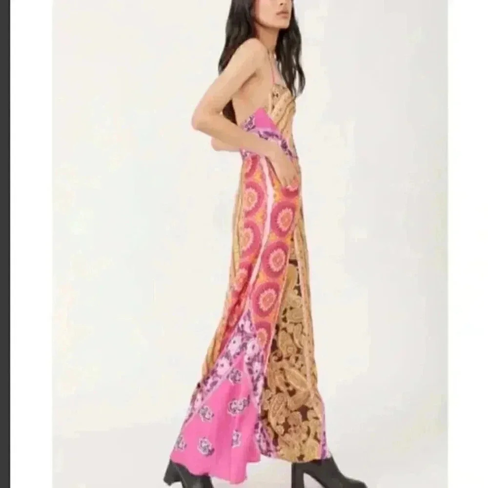 Free People Miranda Printed Jumpsuit - Picture 2 of 5